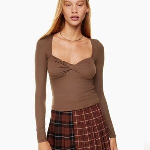 Sunday Best Lula Long Sleeve in Chocolate Brown